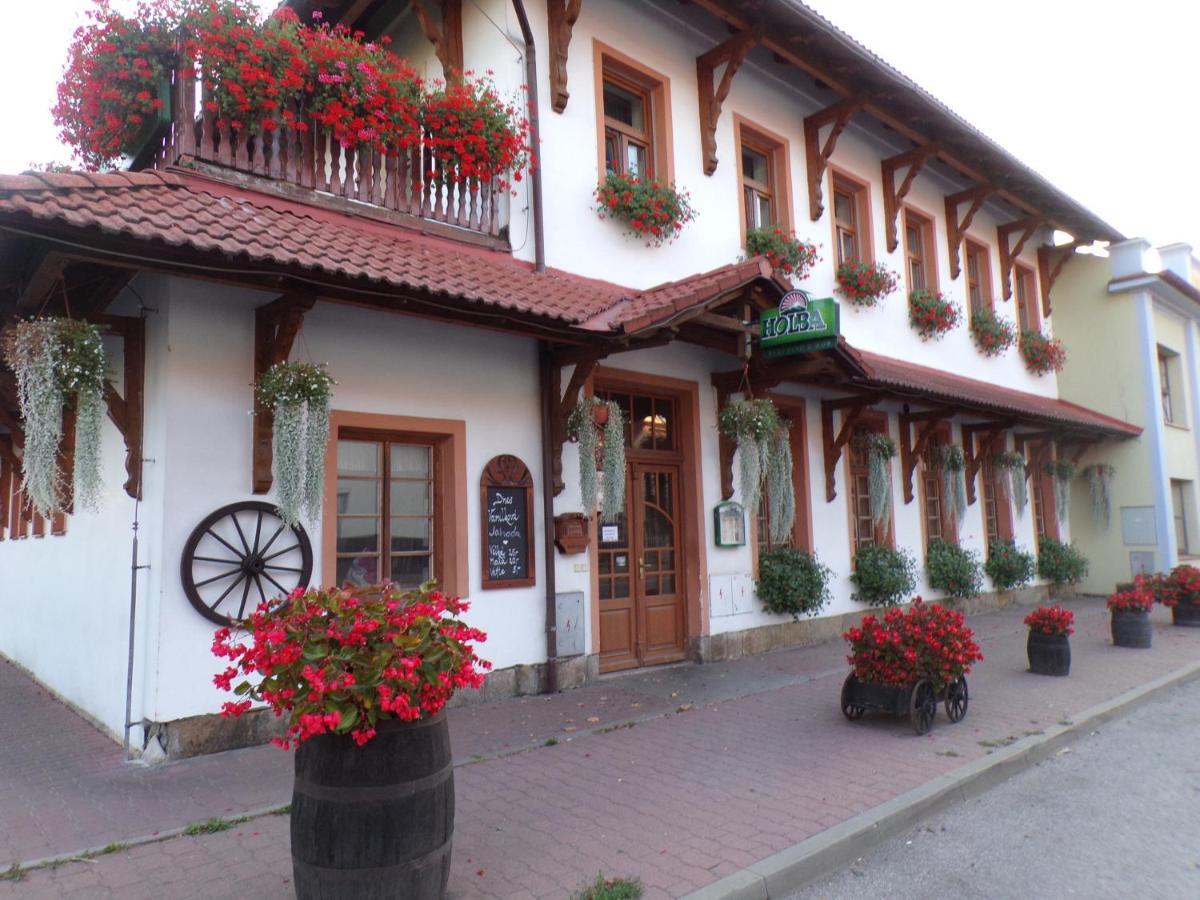 Penzion Restaurace U Helferu Libuň Dış mekan fotoğraf
