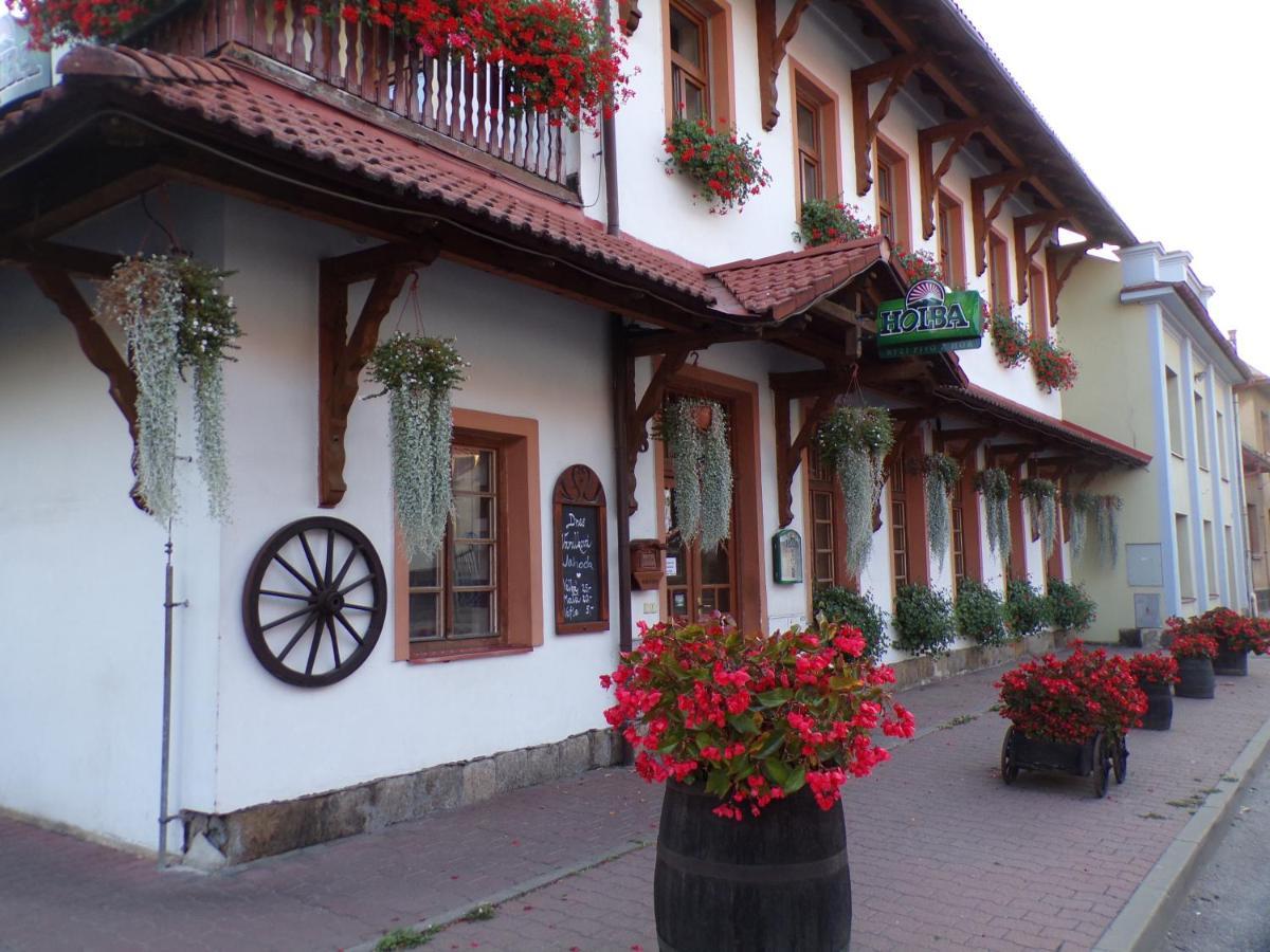Penzion Restaurace U Helferu Libuň Dış mekan fotoğraf