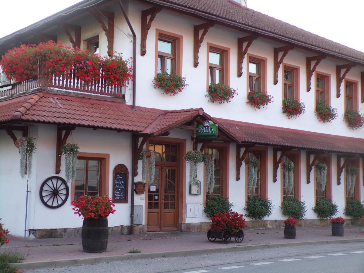 Penzion Restaurace U Helferu Libuň Dış mekan fotoğraf
