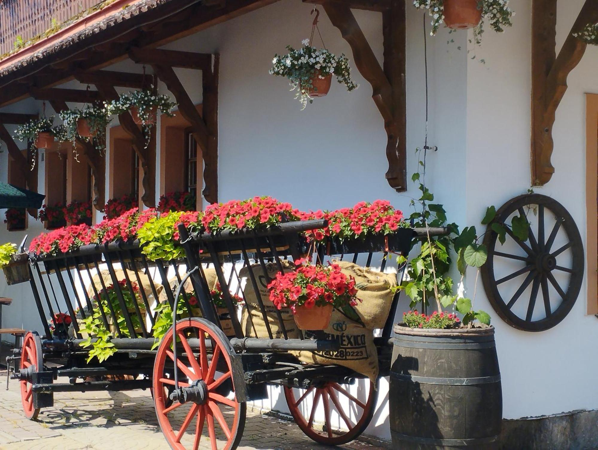 Penzion Restaurace U Helferu Libuň Dış mekan fotoğraf